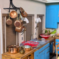 Load image into Gallery viewer, Lara Copper 11 Piece Copper Cookware Set & Hanging Rack