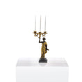 Load image into Gallery viewer, Joseph Addotta Figural Candelabrum Figural French Neoclassical Candelabra
