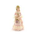 Load image into Gallery viewer, Victorian Lady Dollhouse Doll with Petit Point Purse by Loretta Kasza