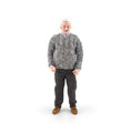 Load image into Gallery viewer, OOAK Older Gentleman Dollhouse Doll Sculpted Clay Grandfather Grandpa Dad