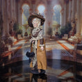 Load image into Gallery viewer, Marcia Backstrom Older Victorian Lady with Parasol Dollhouse Doll MAGNIFICENT Hat