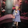 Load image into Gallery viewer, Mature Blonde Shopping Lady by David Carrington Clay Dollhouse Doll