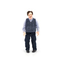 Load image into Gallery viewer, Julie Campbell Articulated Gentleman Dad Father Dollhouse Doll Sculpted Clay