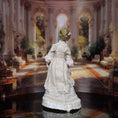 Load image into Gallery viewer, Loretta Kasza Blonde Victorian Lady Doll in Ivory Silk & Lace Gown Doll
