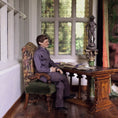 Load image into Gallery viewer, Handsome Fashionable Gentleman Man Dollhouse Doll in Gray Suit, Poseable