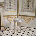 Load image into Gallery viewer, Aurearte Hand Painted Louis XVI Gueridon Side Table Dollhouse Miniature