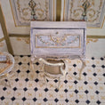 Load image into Gallery viewer, Aurearte Hand Painted Louis XV Ladies' Writing Desk & Chair Set Dollhouse Miniature