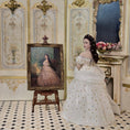 Load image into Gallery viewer, Paul Saltarelli "Empress Elisabeth (Sisi) of Austria" in Diamond Star Gown Oil Painting