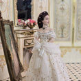 Load image into Gallery viewer, Annemarie Kwikkel OOAK Empress Elisabeth "Sisi" Clay Dollhouse Doll Woman
