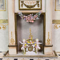 Load image into Gallery viewer, Maria Victoria Heredia Guerbos Cherub Mantel Clock Dollhouse Miniature