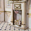 Load image into Gallery viewer, Maria Victoria Heredia Guerbos Cherub Mantel Clock Dollhouse Miniature
