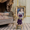 Load image into Gallery viewer, Diane Yunnie Porcelain Companion Doll for Child, Purple Edwardian Girl