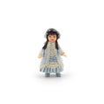 Load image into Gallery viewer, Diane Yunnie Porcelain Victorian Companion Doll for Child, Blue Silk Dress
