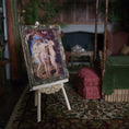 Load image into Gallery viewer, Hope Hoover 2002 "The Three Graces" Miniature Oil Painting Signed 1:12 Scale