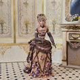 Load image into Gallery viewer, Stacy Hoffman Porcelain Victorian Lady Dollhouse Doll Floral & Lace Gown