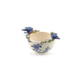 Load image into Gallery viewer, Jack Cashmere Blue Bird & Morning Glory Porcelain Decorative Bowl RARE