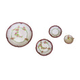 Load image into Gallery viewer, Teresa Welch 2000 One-of-a-Kind 4-Piece Rose Garland Place Setting RARE