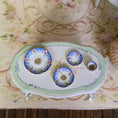 Load image into Gallery viewer, Teresa Welch 2014 Blue & Pink Rose 4-Piece Porcelain Place Setting
