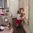 Load image into Gallery viewer, Irina Martin Little Girl Dollhouse Doll Holding her Four Micro Dolls