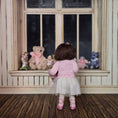 Load image into Gallery viewer, Irina Martin Dollhouse Doll Pouty Little Girl in Tutu with Anna Braun Bunny