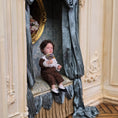Load image into Gallery viewer, Irina Martin Fancy Little Boy with Lollipop Dollhouse Doll