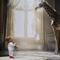 Load image into Gallery viewer, Catherine Muniere Cute Toddler Aged Boy with His Toy Bunny Rabbit