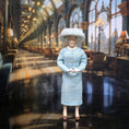 Load image into Gallery viewer, Debbie Dixon-Paver Queen Elizabeth The Queen Mother Porcelain Dollhouse Doll