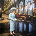 Load image into Gallery viewer, Debbie Dixon-Paver Queen Elizabeth The Queen Mother Porcelain Dollhouse Doll