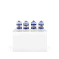 Load image into Gallery viewer, Mini Mundus Blue & White Porcelain Apothecary Jars Set of 4 Style C Group 1