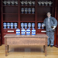 Load image into Gallery viewer, Mini Mundus Blue & White Porcelain Apothecary Jars Set of 4 Style C Group 1