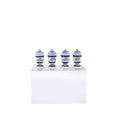 Load image into Gallery viewer, Mini Mundus Blue & White Porcelain Apothecary Jars Set of 4 Style D Group 2