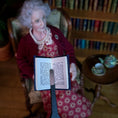 Load image into Gallery viewer, Barbara Raheb "Moll Flanders by Daniel Defoe" Micro Miniature Book 1993