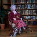 Load image into Gallery viewer, Barbara Raheb "Flower Fables" by Louisa May Alcott 1981 Micro Miniature Book