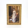 Load image into Gallery viewer, Ellen Tomy After John Singer Sargent "Mrs. Henry White" Miniature Painting