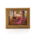 Load image into Gallery viewer, Paul Saltarelli 2001 Original Oil Painting Woman Playing the Piano