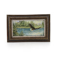 Load image into Gallery viewer, Florence Hathorne Magee Bald Eagle Landscape Miniature Painting