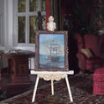 Load image into Gallery viewer, Andrew Nicholls Original Tall Ship Miniature Oil Painting 2016