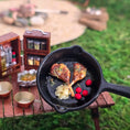 Load image into Gallery viewer, Bonnie Fake Handmade Miniature Camping Cookout Table Set 1:12 Scale