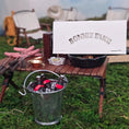 Load image into Gallery viewer, Bonnie Fake Handmade Miniature Camping Cookout Table Set 1:12 Scale