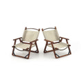 Load image into Gallery viewer, Bonnie Fake Outdoor Camping Chairs Pair #2 of 2 Dollhouse Miniatures
