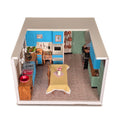 Load image into Gallery viewer, Julia Child's Television Kitchen Replica Room Box by Terry Harville