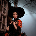 Load image into Gallery viewer, Dana Burton OOAK Halloween Pretty Witch Doll for Magpie Miniatures