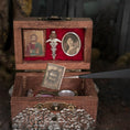 Load image into Gallery viewer, Miniature Vampire Hunting Chest with Artisan Accessories