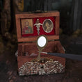Load image into Gallery viewer, Miniature Vampire Hunting Chest with Artisan Accessories