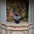 Load image into Gallery viewer, Sun Lemmens Amethyst, Pearl & Rhinestone Wearable Necklace