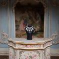 Load image into Gallery viewer, Sun Lemmens Sapphire Blue Rhinestone & Pearl Wearable Necklace