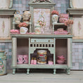 Load image into Gallery viewer, Aida Pravia Hand-Painted Shabby Chic Romantic Kitchen Furniture Set