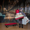 Load image into Gallery viewer, Artisan Bellman Doll with Valet Cart & Parcels Miniature 1:12 Scale