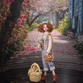 Load image into Gallery viewer, CosyDolls “Melody” Young Woman Dollhouse Doll with Bread Basket & Flowers