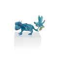 Load image into Gallery viewer, Aleah Klay OOAK Mother & Baby Dragon with Tiny Toy Dragon Fantasy Sculpture